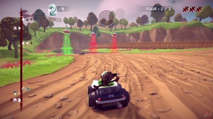 Garfield Kart: Furious Racing скриншоты